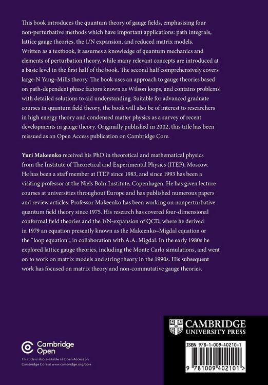 Produktbild: Methods of Contemporary Gauge Theory