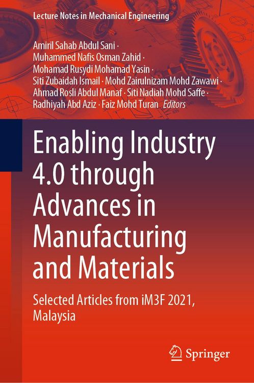 Produktbild: Enabling Industry 4.0 through Advances in Manufacturing and Materials