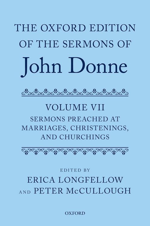 Produktbild: The Oxford Edition of the Sermons of John Donne, Volume VII