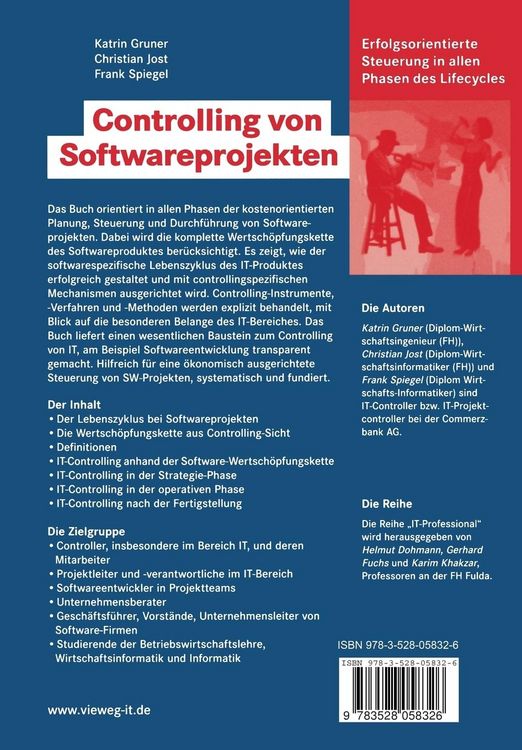 Produktbild: Controlling von Softwareprojekten
