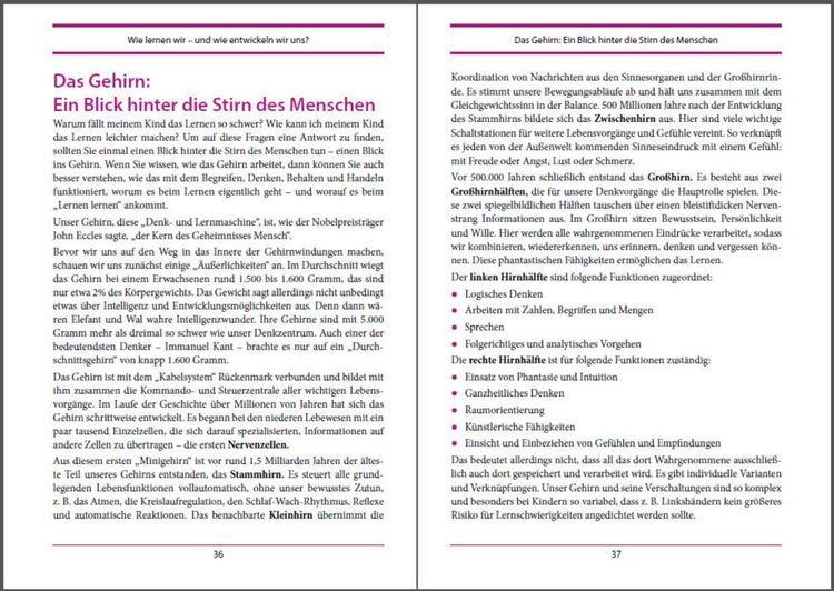 Produktbild: Auch das Lernen kann man lernen