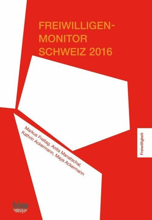 Produktbild: Freiwilligen-Monitor Schweiz 2016