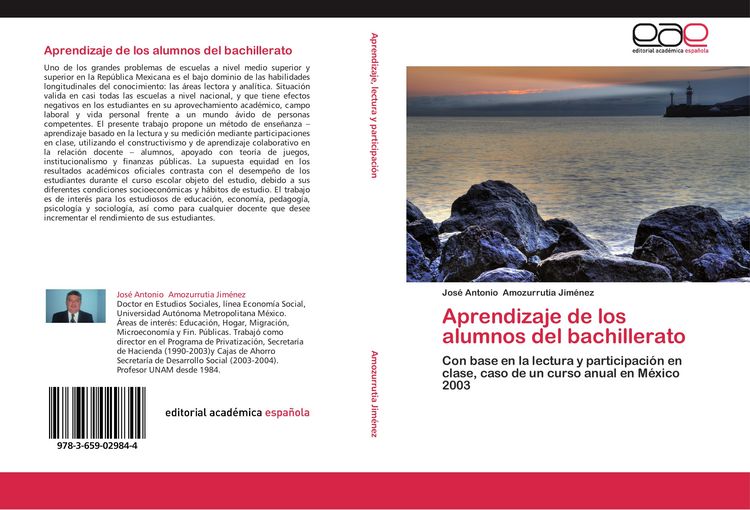 Produktbild: Aprendizaje de los alumnos del bachillerato