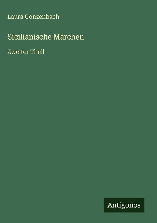 Produktbild: Sicilianische M&auml;rchen