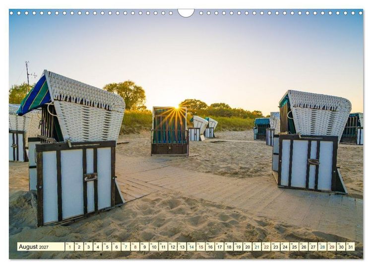 Produktbild: Usedom - Deutscher Inseltraum (Wandkalender 2027 DIN A3 quer), CALVENDO Monatskalender