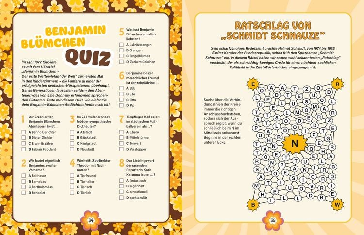 Produktbild: Die 70er R&auml;tselbuch