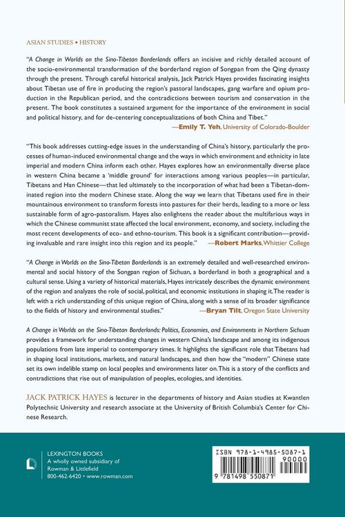 Produktbild: Change in Worlds on the Sino-Tibetan Borderlands