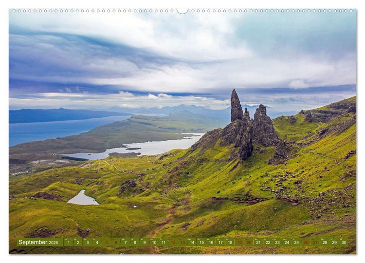 Produktbild: Trauminsel Skye (Wandkalender 2026 DIN A2 quer), CALVENDO Monatskalender