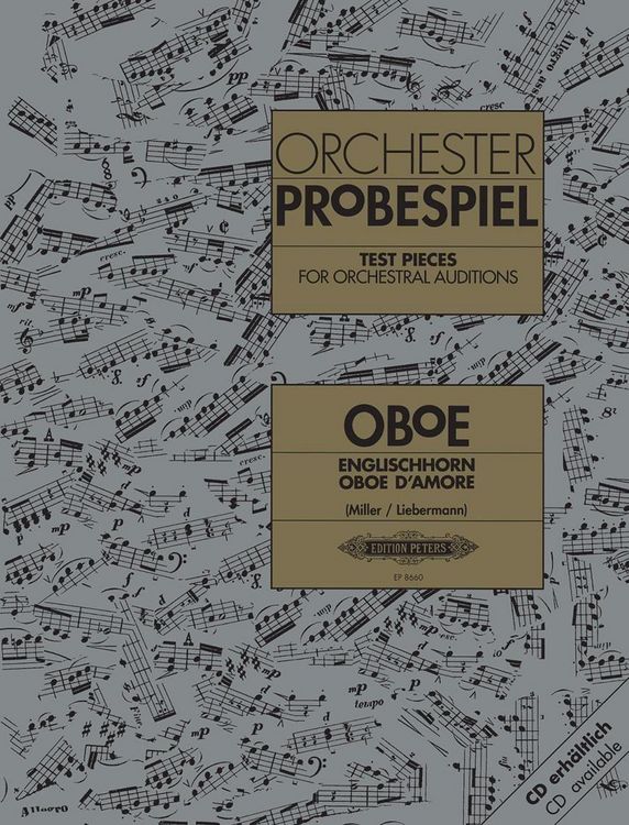 Produktbild: Orchesterprobespiel: Oboe / Englischhorn / Oboe d'amore