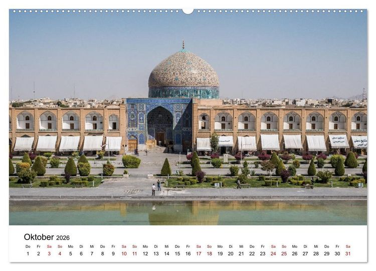 Produktbild: Der Iran - Zauber des Orients (hochwertiger Premium Wandkalender 2026 DIN A2 quer), Kunstdruck in Hochglanz