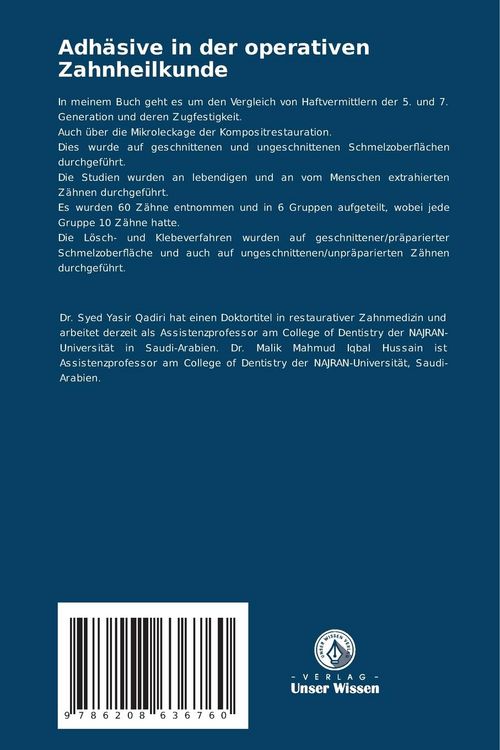Produktbild: Adh&auml;sive in der operativen Zahnheilkunde