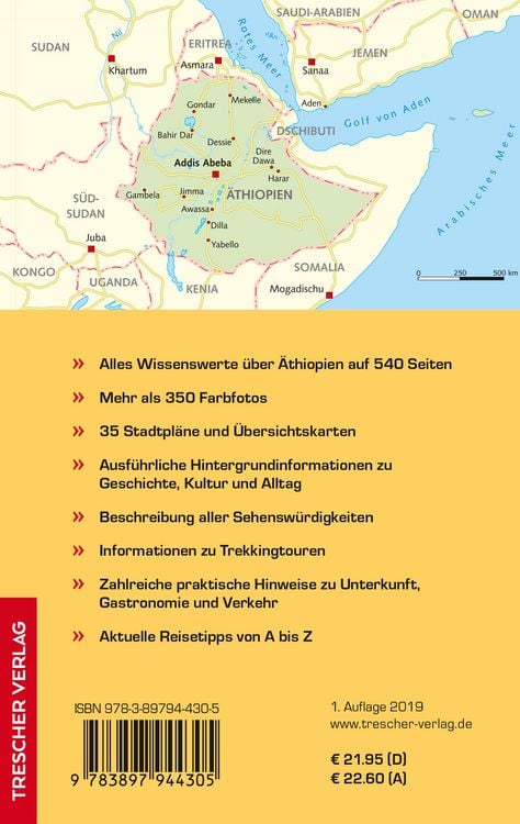 Produktbild: TRESCHER Reisef&uuml;hrer &Auml;thiopien