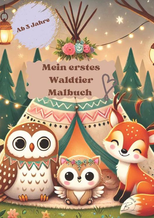 Produktbild: Mein erstes Waldtier Malbuch