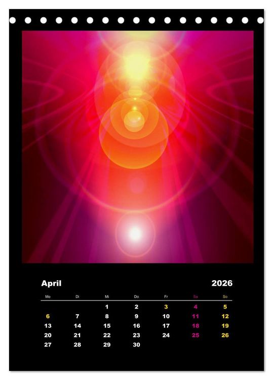 Produktbild: Licht-Portale (Tischkalender 2026 DIN A5 hoch), CALVENDO Monatskalender