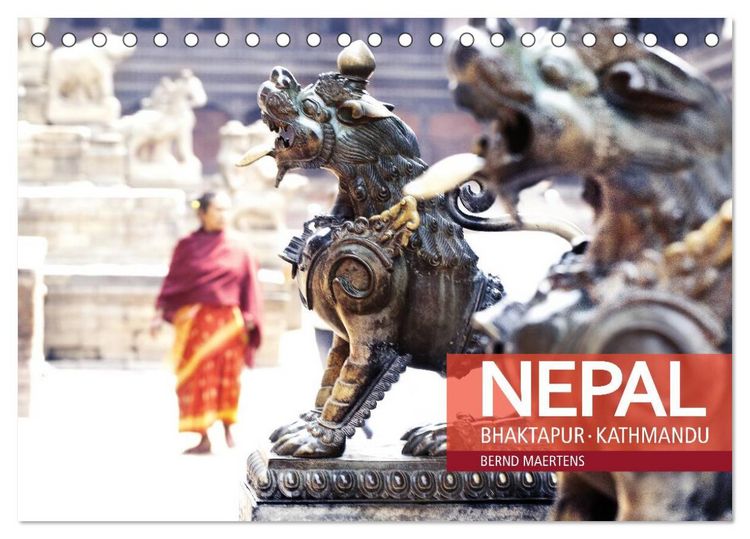 Produktbild: NEPAL Bhaktapur Kathmandu (Tischkalender 2026 DIN A5 quer), CALVENDO Monatskalender