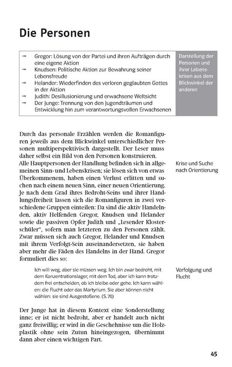 Produktbild: Klett Lekt&uuml;rehilfen Alfred Andersch, Sansibar oder der letzte Grund