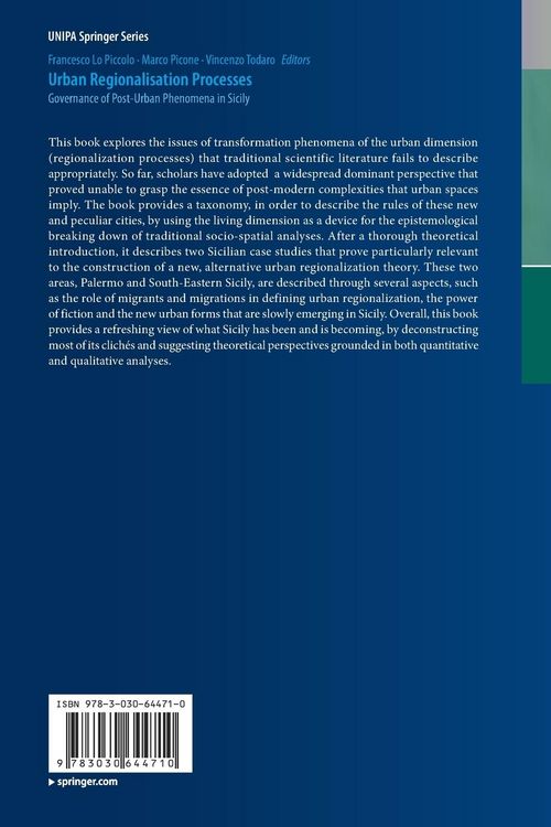 Produktbild: Urban Regionalisation Processes