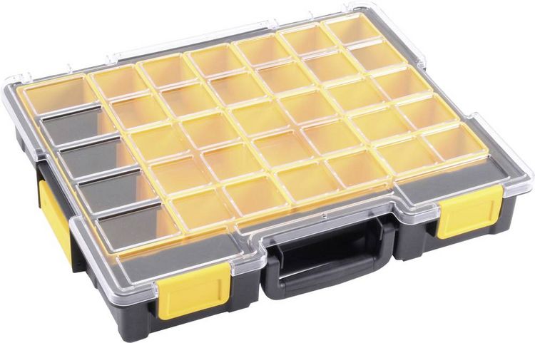 Produktbild: Allit EuroPlus ProK44/19 Sortimentskasten (B x H x T) 440 x 76 x 355 mm Anzahl F&auml;cher: 19 Inhalt 1 St.