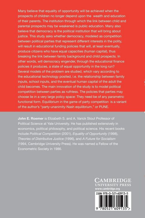 Produktbild: Democracy, Education, and Equality