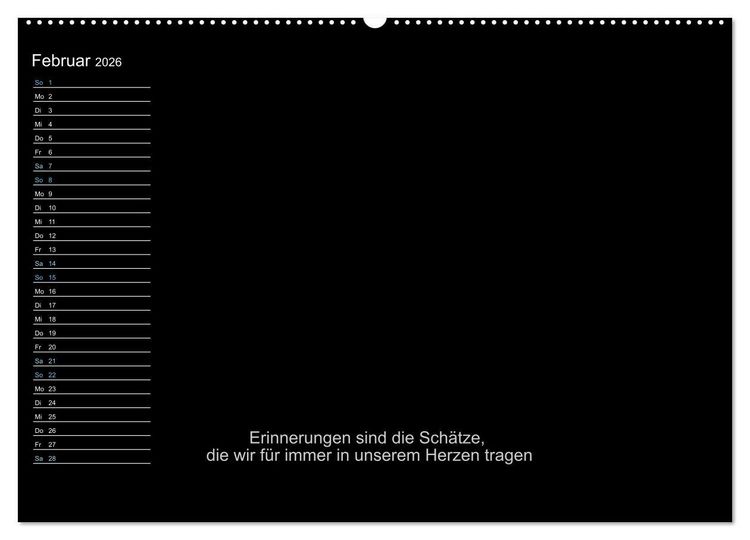 Produktbild: Mein Pers&ouml;nlicher Kalender (hochwertiger Premium Wandkalender 2026 DIN A2 quer), Kunstdruck in Hochglanz