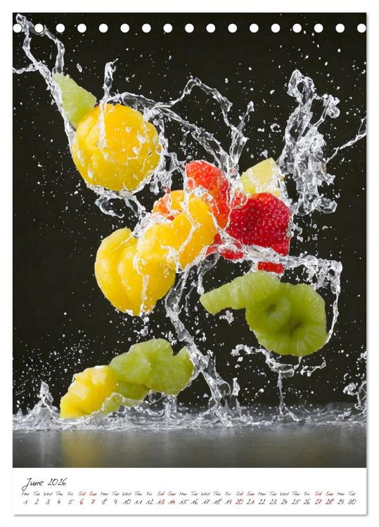 Produktbild: An ocean of freshness (Desk Calendar 2026 DIN A5 portrait), CALVENDO 12 Month DeskCalendar