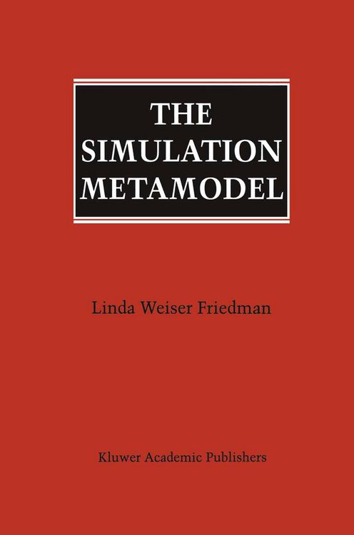 Produktbild: The Simulation Metamodel