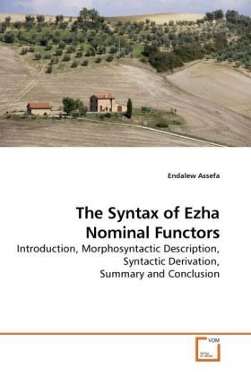 Produktbild: Assefa, E: The Syntax of Ezha Nominal Functors