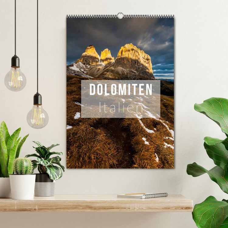 Produktbild: Dolomiten. Italien (Wandkalender 2026 DIN A2 hoch), CALVENDO Monatskalender