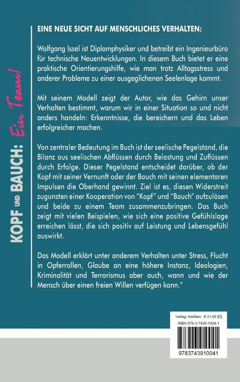 Produktbild: Kopf und Bauch: Ein Team!