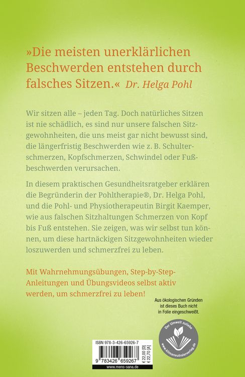 Produktbild: Nat&uuml;rlich sitzen!