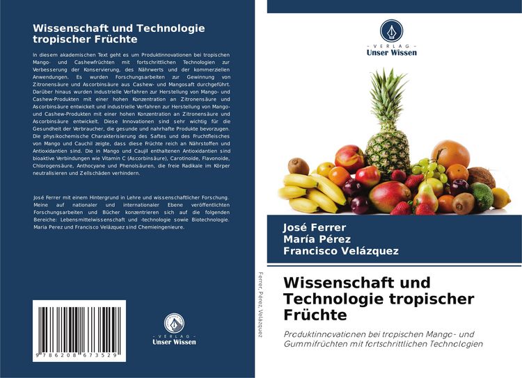 Produktbild: Wissenschaft und Technologie tropischer Fr&uuml;chte