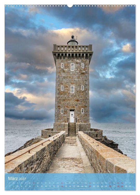 Produktbild: Bonjour Bretagne (hochwertiger Premium Wandkalender 2027 DIN A2 hoch), Kunstdruck in Hochglanz