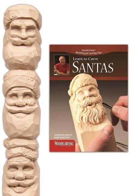 Produktbild: Santas Study Stick Kit (Learn to Carve Faces with Harold Enlow)