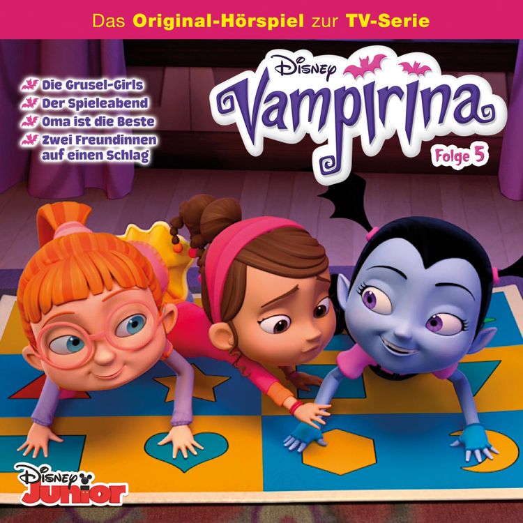 Produktbild: 05: Die Grusel-Girls / Der Spieleabend / Oma ist die Beste / Zwei Freundinnen auf einen Schlag (H&ouml;rspiel zur Disney TV-Serie)