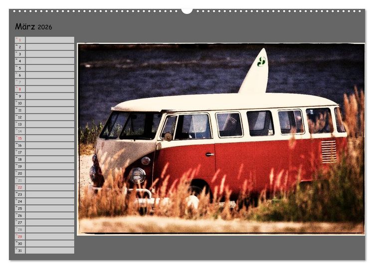 Produktbild: Oldtimer auf Tour (Wandkalender 2026 DIN A2 quer), CALVENDO Monatskalender