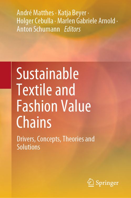 Produktbild: Sustainable Textile and Fashion Value Chains