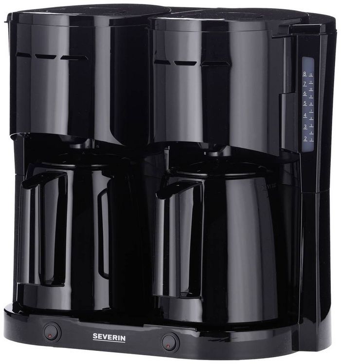 Produktbild: Severin KA 9315 Kaffeemaschine Schwarz Fassungsverm&ouml;gen Tassen=16 Isolierkanne