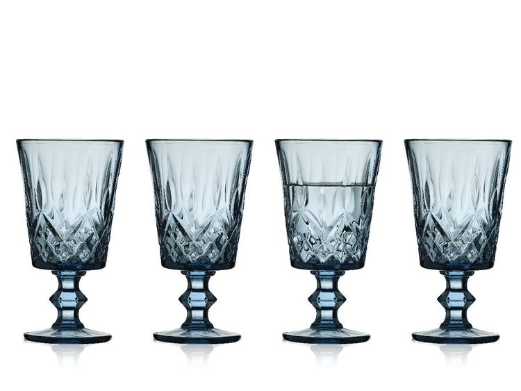 Produktbild: Weinglas Sorrento 30 cl 4 Stck. Blau