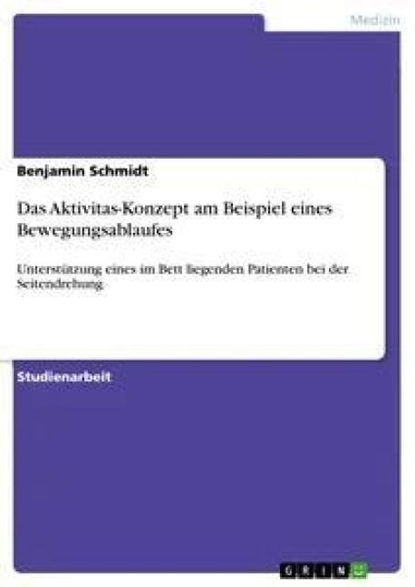 Produktbild: Das Aktivitas-Konzept am Beispiel eines Bewegungsablaufes
