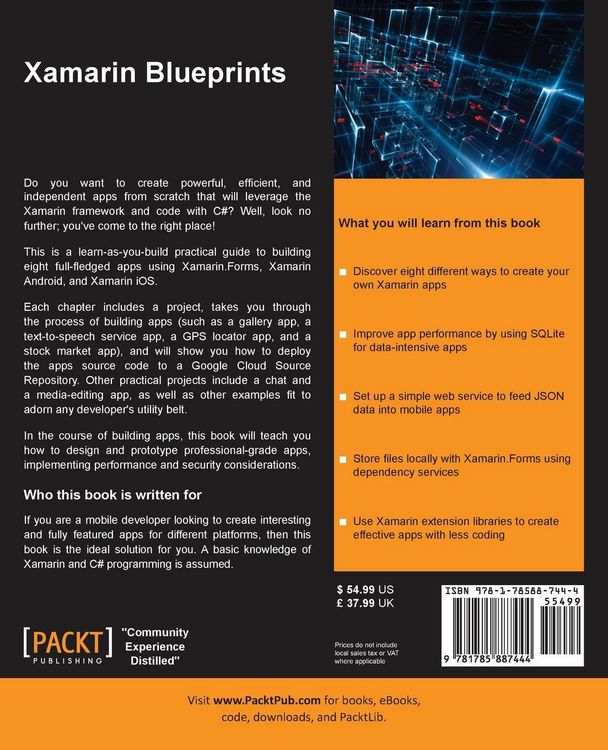 Produktbild: Xamarin Blueprints