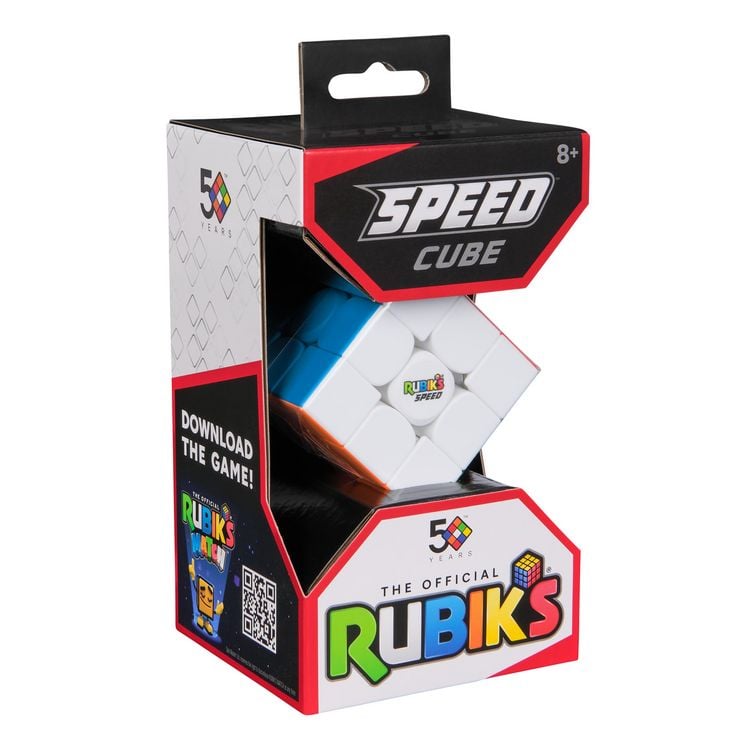 Produktbild: Rubik's - Speed Cube 3x3, ultra-leichtg&auml;ngiger Zauberw&uuml;rfel mit Magneten, hochwertige Verarbeitung f&uuml;r Einsteiger & Profis, ab 8 J.