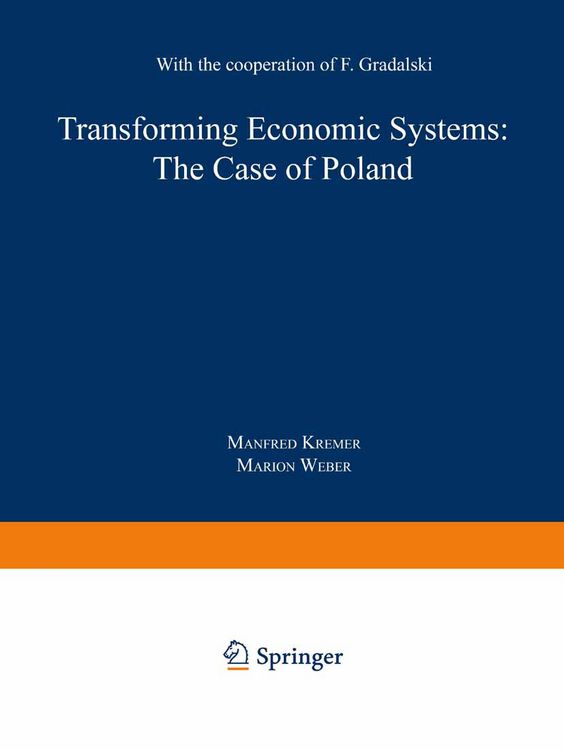 Produktbild: Transforming Economic Systems: The Case of Poland