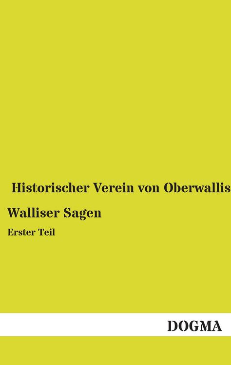 Produktbild: Walliser Sagen