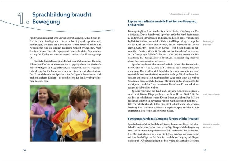 Produktbild: Handbuch Sprache und Bewegung