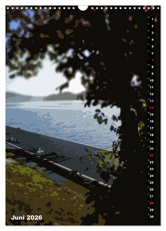 Produktbild: Der Baldeneysee in Essen (Wandkalender 2026 DIN A3 hoch), CALVENDO Monatskalender