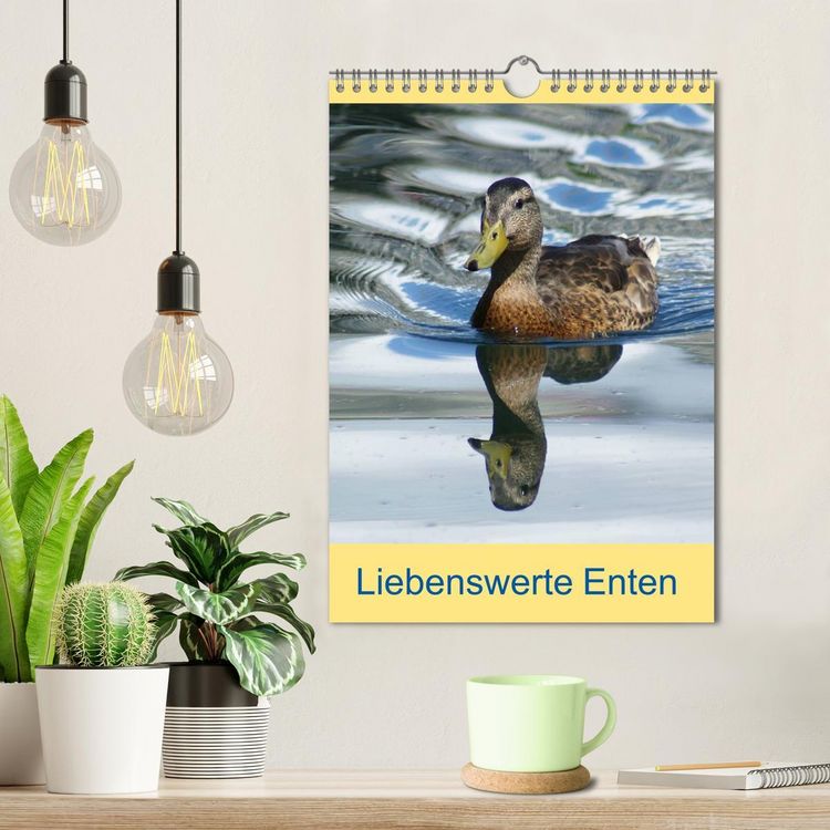 Produktbild: Liebenswerte Enten (Wandkalender 2026 DIN A4 hoch), CALVENDO Monatskalender