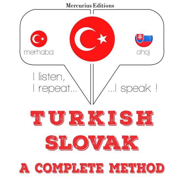 Produktbild: T&uuml;rk&ccedil;e - Slovak&ccedil;a: eksiksiz bir y&ouml;ntem