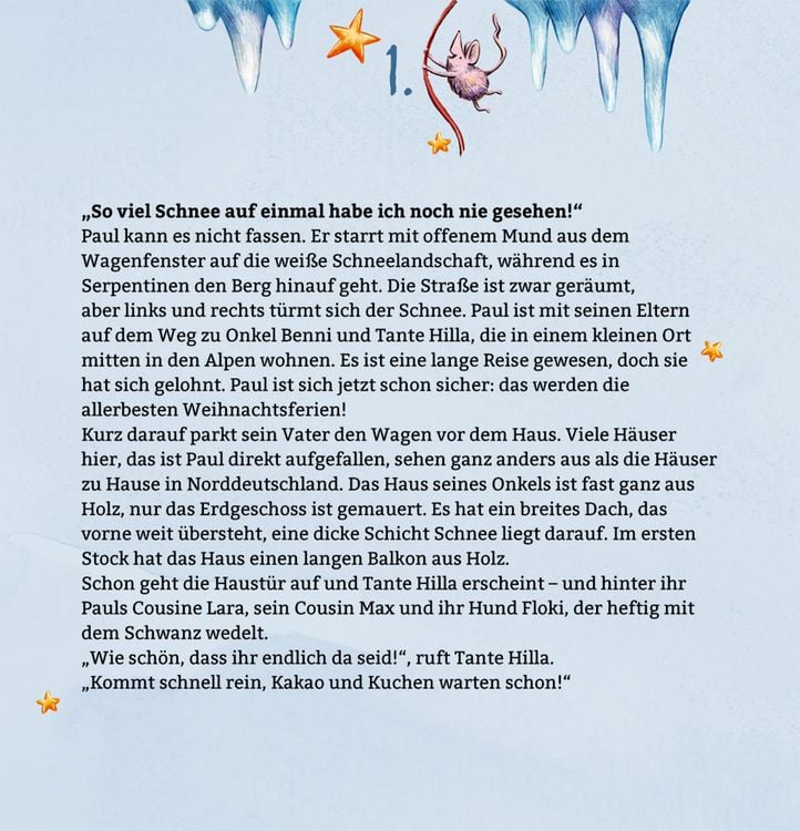 Produktbild: Zettel-Adventskalender &ndash; Aufregende Winterferien in den Bergen