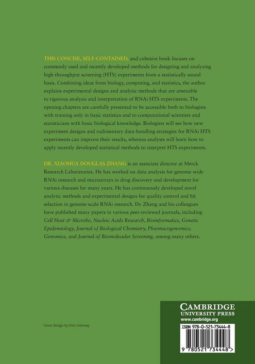 Produktbild: Optimal High-Throughput Screening