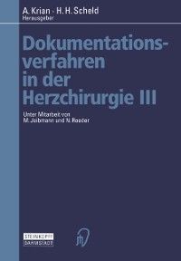 Produktbild: Dokumentationsverfahren in der Herzchirurgie III